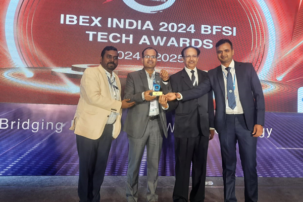 पीएसयू श्रेणी 2023 के तहत प्रौद्योगिकी में सर्वश्रेष्ठ उपयोग के लिए IBEX पुरस्कार