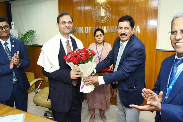 Ministry of Finance, Govt. of India visits Bank of Maharashtra