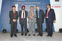 Best Public Sector Bank in India at the Dun and Bradstreet- Polaris Financial Technology Awards 2012