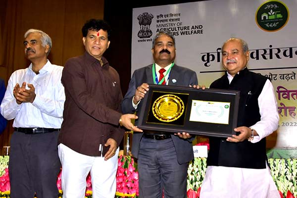 Bank of Maharashtra bags the 'Agri Infra Fund Award' under 'Target Achievers Category' 